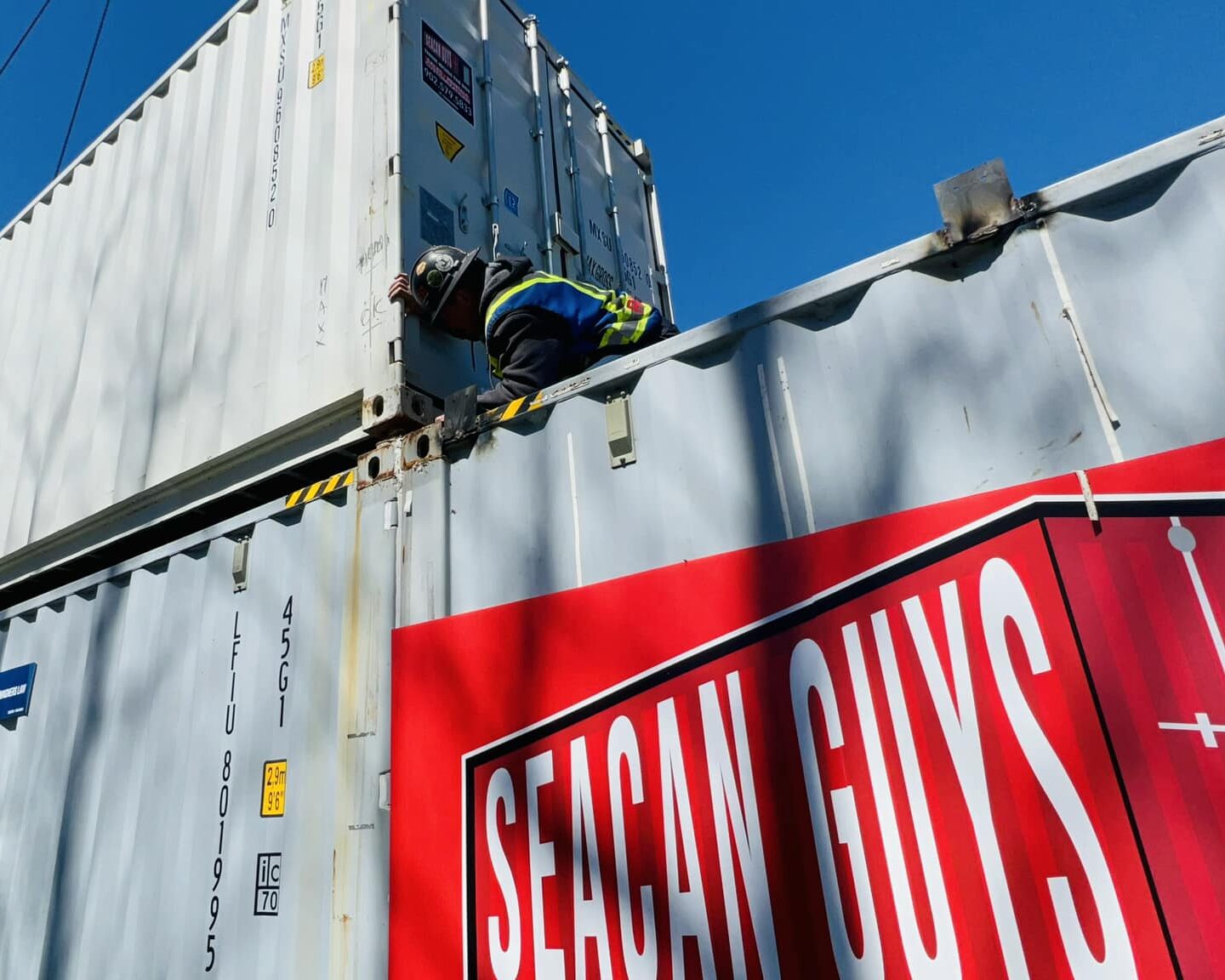 Shipping Container Stadium