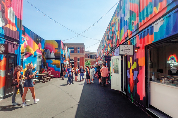 Shipping Container Retail Village |