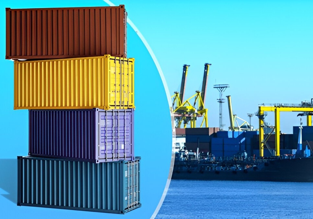 20-foot storage container
