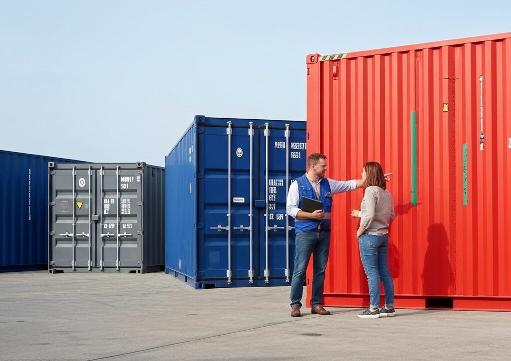 Local inventory of sea containers available for sale and delivery in Atlantic Canada.