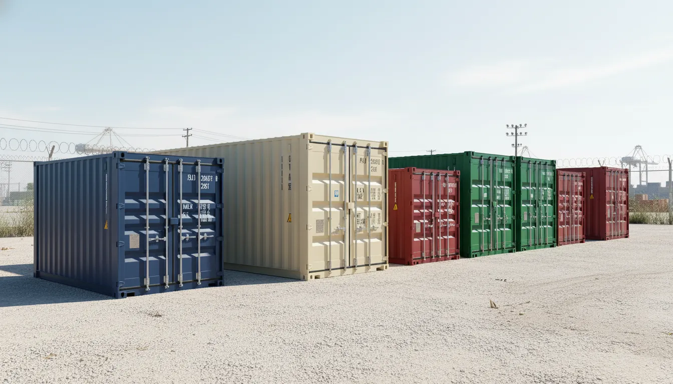 New and used shipping containers